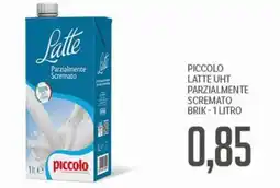 Supermercati Piccolo Piccolo latte UHT parzialmente scremato offerta