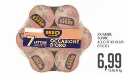 Supermercati Piccolo Rio mare tonno all'olio di oliva offerta