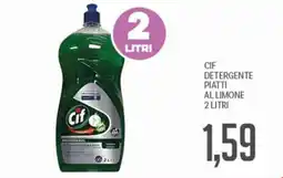 Supermercati Piccolo Cif Detergente Piatto Al Limone offerta
