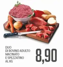 Supermercati Piccolo Duo di bovino adulto macinato e spezzatino offerta
