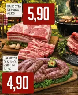 Supermercati Piccolo Pancetta di suino offerta