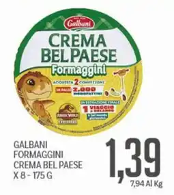 Supermercati Piccolo Galbani Formaggini Crema Bel Paese offerta