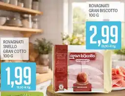 Supermercati Piccolo Gran biscotto Rovagnati offerta