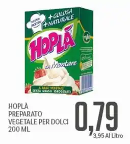 Supermercati Piccolo Hopla preparato vegetale per dolci offerta