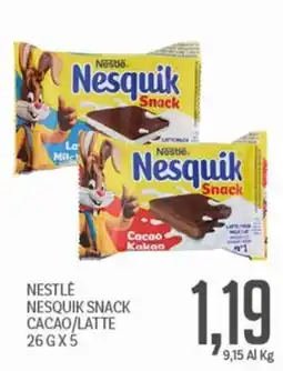 Supermercati Piccolo Nestlé Nesquik Snack Cacao offerta
