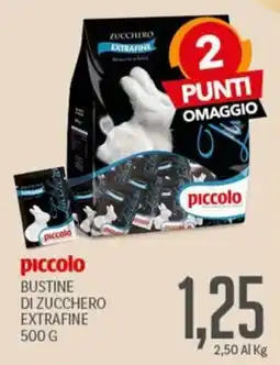 Supermercati Piccolo Bustine di zucchero extrafine piccolo offerta