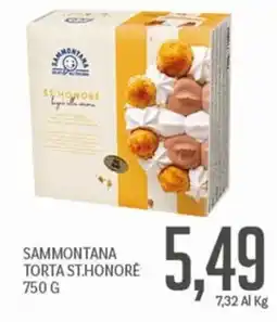 Supermercati Piccolo Sammontana torta st.honore offerta