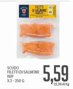 Supermercati Piccolo Scudo filetti di salmone offerta