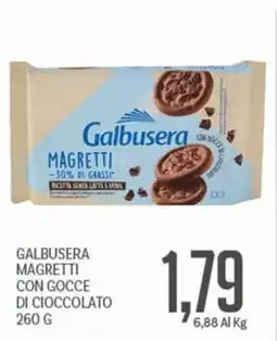 Supermercati Piccolo Galbusera Magretti con gocce di cioccolato offerta