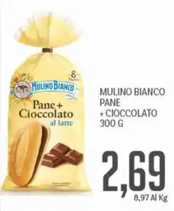 Supermercati Piccolo Mulino Bianco Pane + Cioccolato al latte offerta