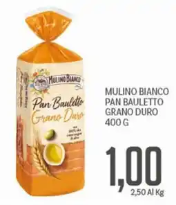 Supermercati Piccolo Mulino Bianco Pan Bauletto Grano Duro offerta