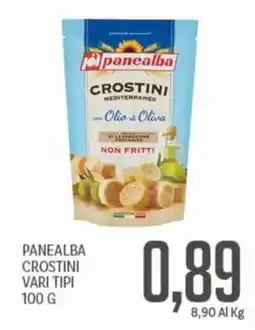 Supermercati Piccolo Panealba crostini vari tipi offerta