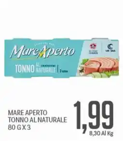 Supermercati Piccolo Mare Aperto Tonno al Naturale offerta