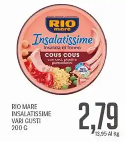 Supermercati Piccolo Rio Mare Insalatissime offerta