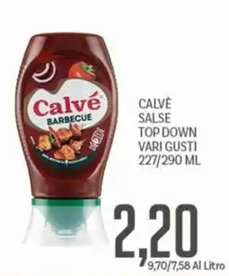 Supermercati Piccolo Calvé Salse Barbecue offerta