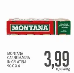 Supermercati Piccolo Montana carne magra in gelatina offerta