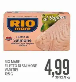 Supermercati Piccolo Rio Mare Filetto di Salmone offerta
