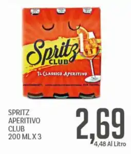 Supermercati Piccolo Spritz Club Aperitivo offerta