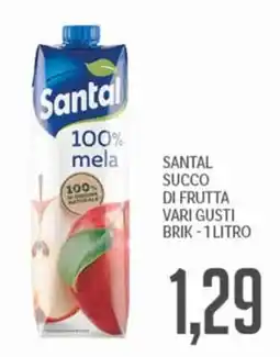 Supermercati Piccolo Santal succo di frutta offerta