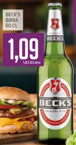 Supermercati Piccolo Beck's birra offerta