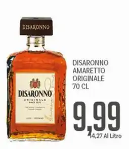 Supermercati Piccolo Disaronno amaretto originale offerta