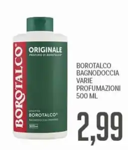 Supermercati Piccolo Borotalco bagnodoccia offerta