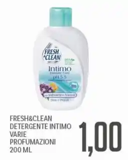 Supermercati Piccolo Fresh&clean detergente intimo offerta
