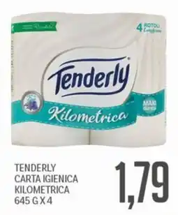 Supermercati Piccolo Tenderly carta igienica kilometrica offerta