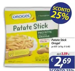 Iper Romagnolo Patate Stick Orogel offerta