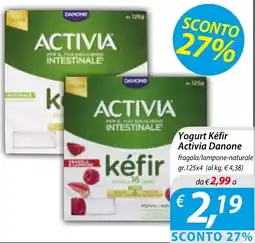 Iper Romagnolo Yogurt Kéfir Activia Danone offerta