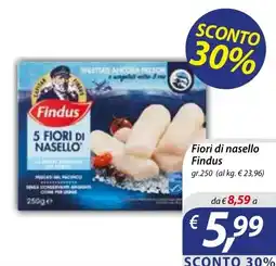Iper Romagnolo Fiori di nasello Findus offerta
