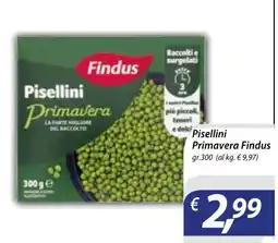 Iper Romagnolo Pisellini Primavera Findus offerta