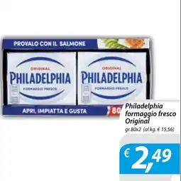 Iper Romagnolo Philadelphia formaggio fresco Original offerta