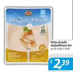 Iper Romagnolo Petto di pollo AeQuilibrium Aia offerta