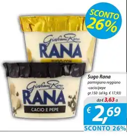 Iper Romagnolo Sugo Rana offerta
