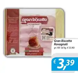 Iper Romagnolo Gran Biscotto Rovagnati offerta