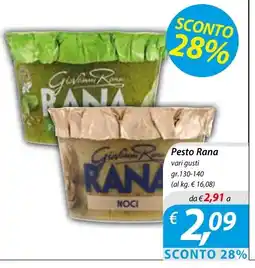 Iper Romagnolo Pesto Rana offerta