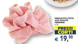 Esselunga Prosciutto Cotto Alta Qualità Ferrarini offerta