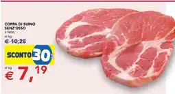 Esselunga Coppa di Suino Senz'Osso offerta