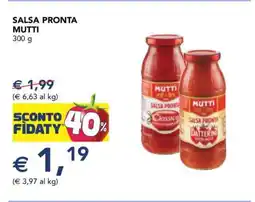 Esselunga SALSA PRONTA MUTTI offerta