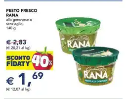 Esselunga Pesto Fresco Rana offerta