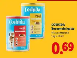 Lidl COSHIDA Bocconcini gatto offerta