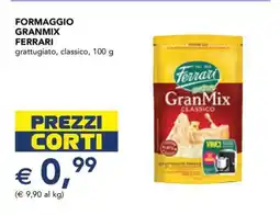 Esselunga FORMAGGIO GRANMIX FERRARI offerta