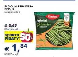Esselunga Fagiolini Primavera Findus offerta