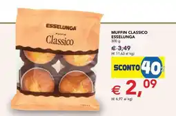 Esselunga MUFFIN CLASSICO ESSELUNGA offerta