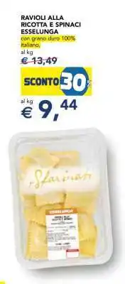 Esselunga Ravioli alla Ricotta e Spinaci Esselunga offerta