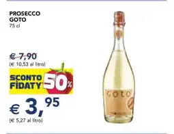 Esselunga PROSECCO GOTO 75 cl offerta