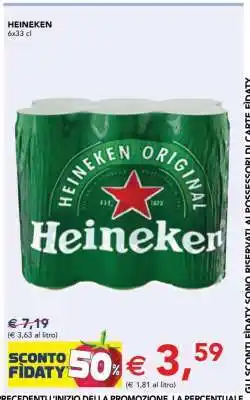 Esselunga HEINEKEN offerta