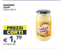 Esselunga MAIONESE CALVÈ offerta