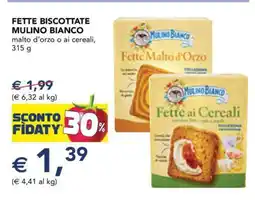 Esselunga Fette Biscottate Mulino Bianco offerta
